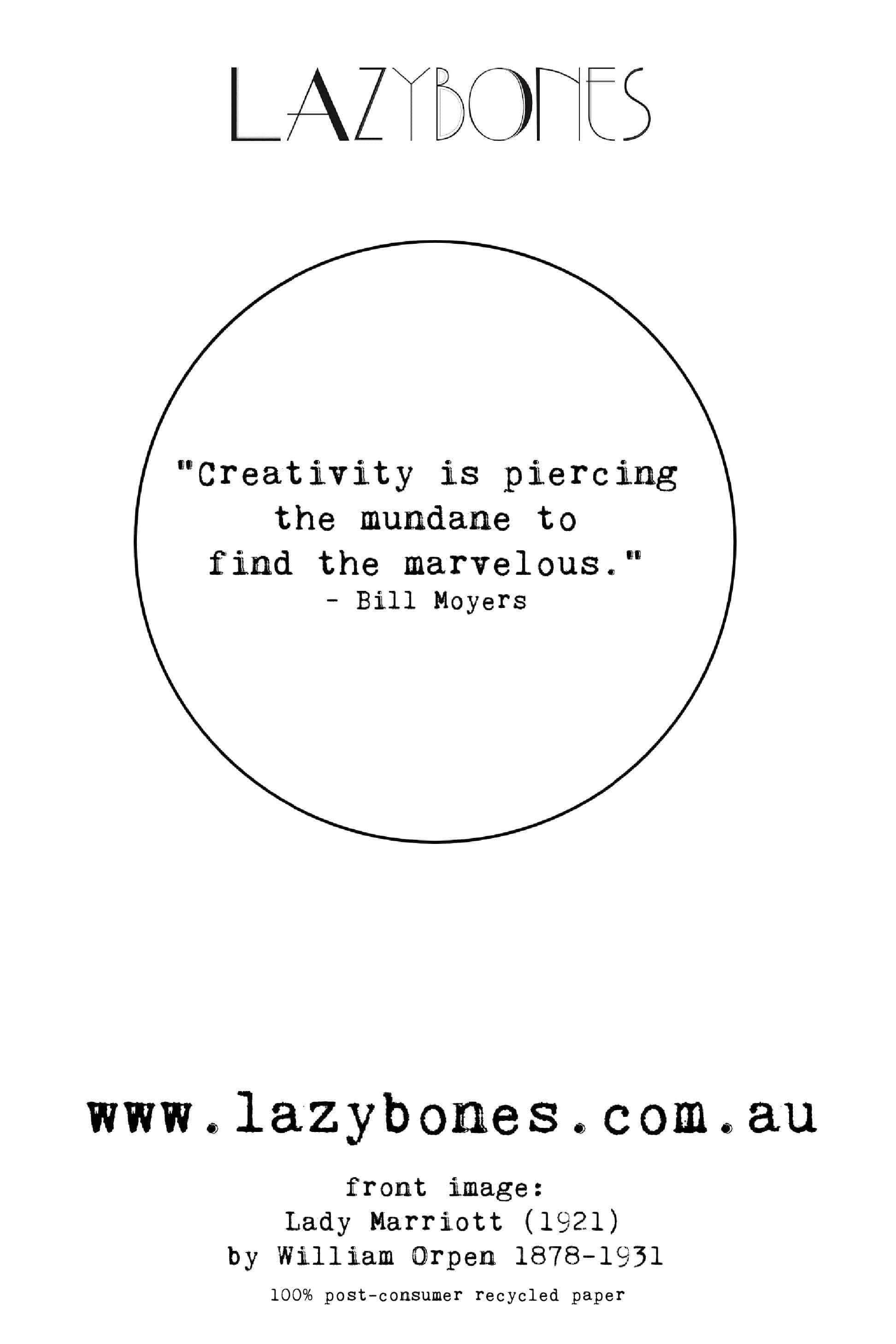 Lady Marriott quote by William Orpen