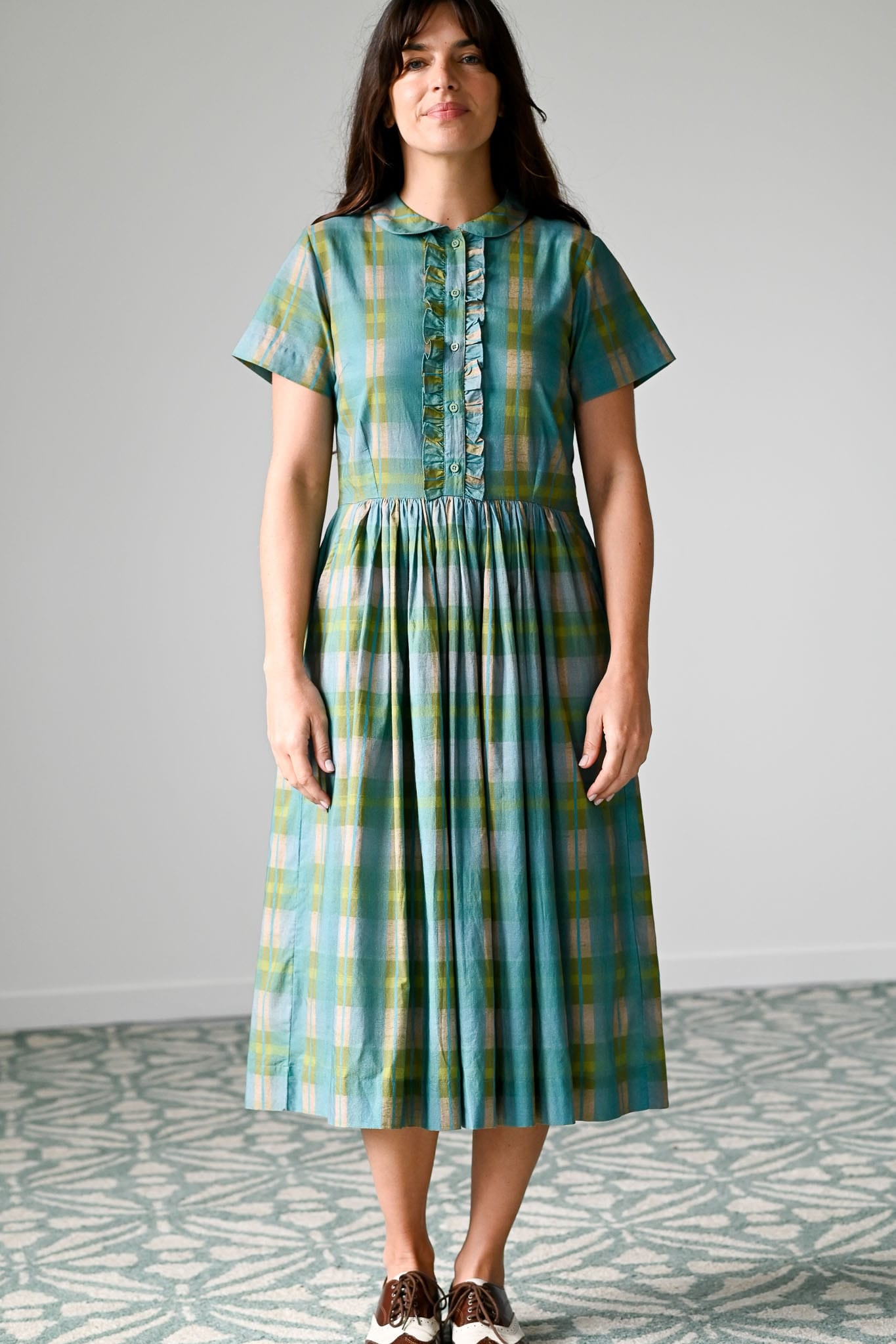 Mabel Dress Brushstroke