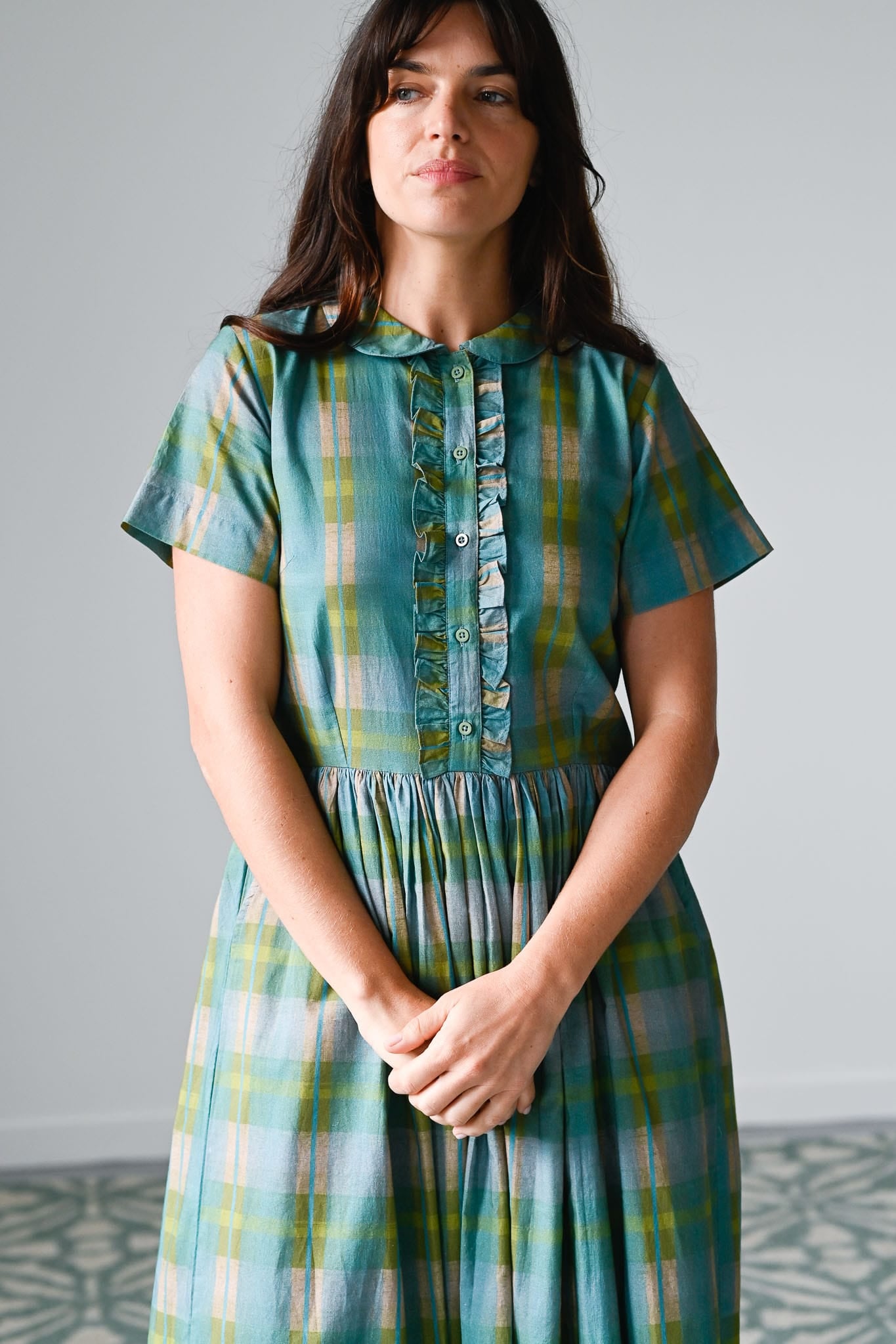 Mabel Dress Brushstroke
