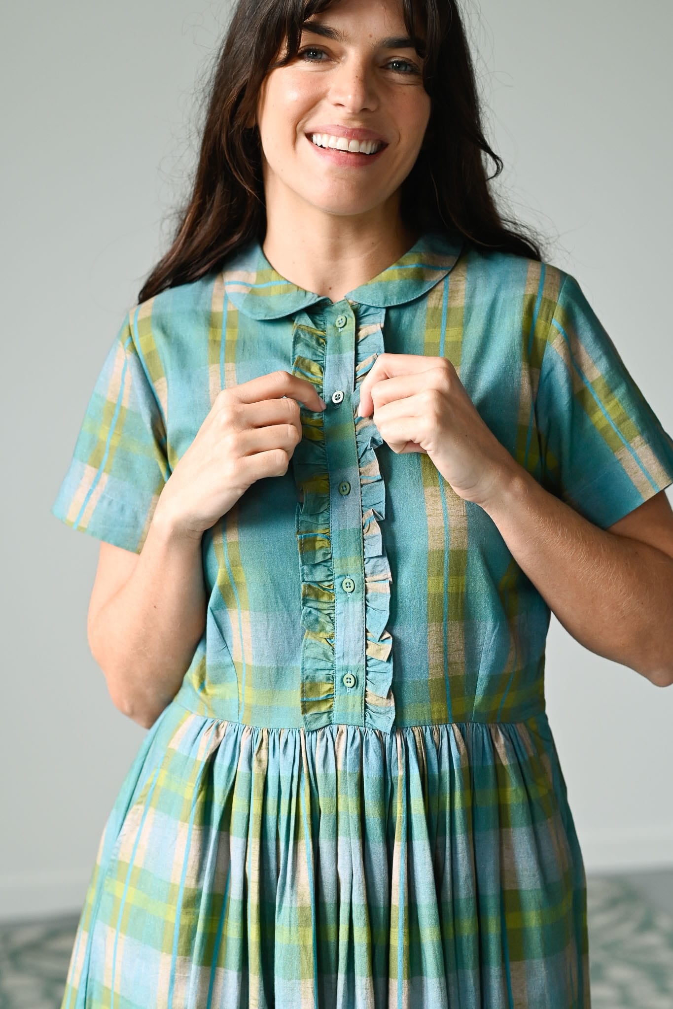 Mabel Dress Brushstroke