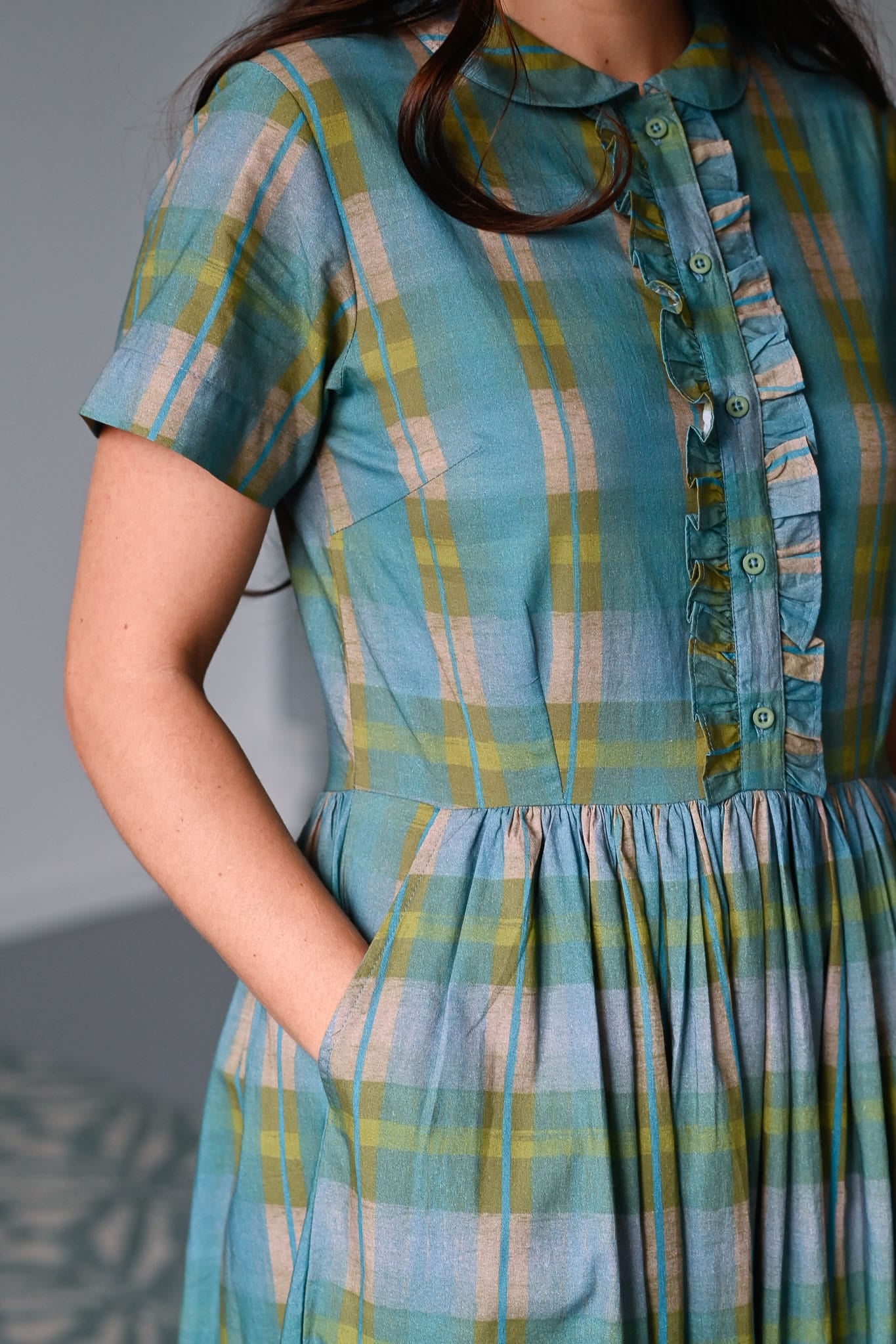 Mabel Dress Brushstroke