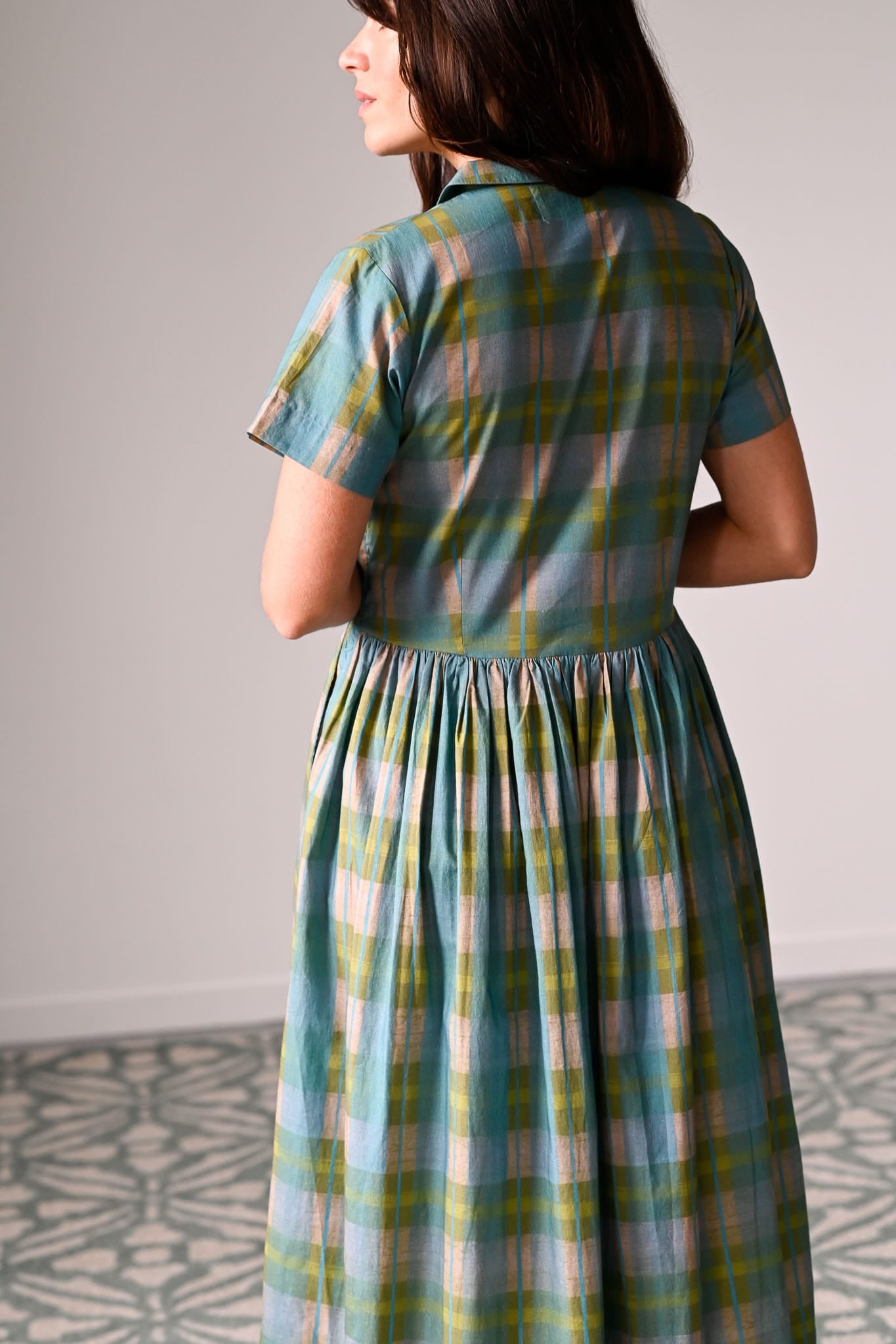 Mabel Dress Brushstroke