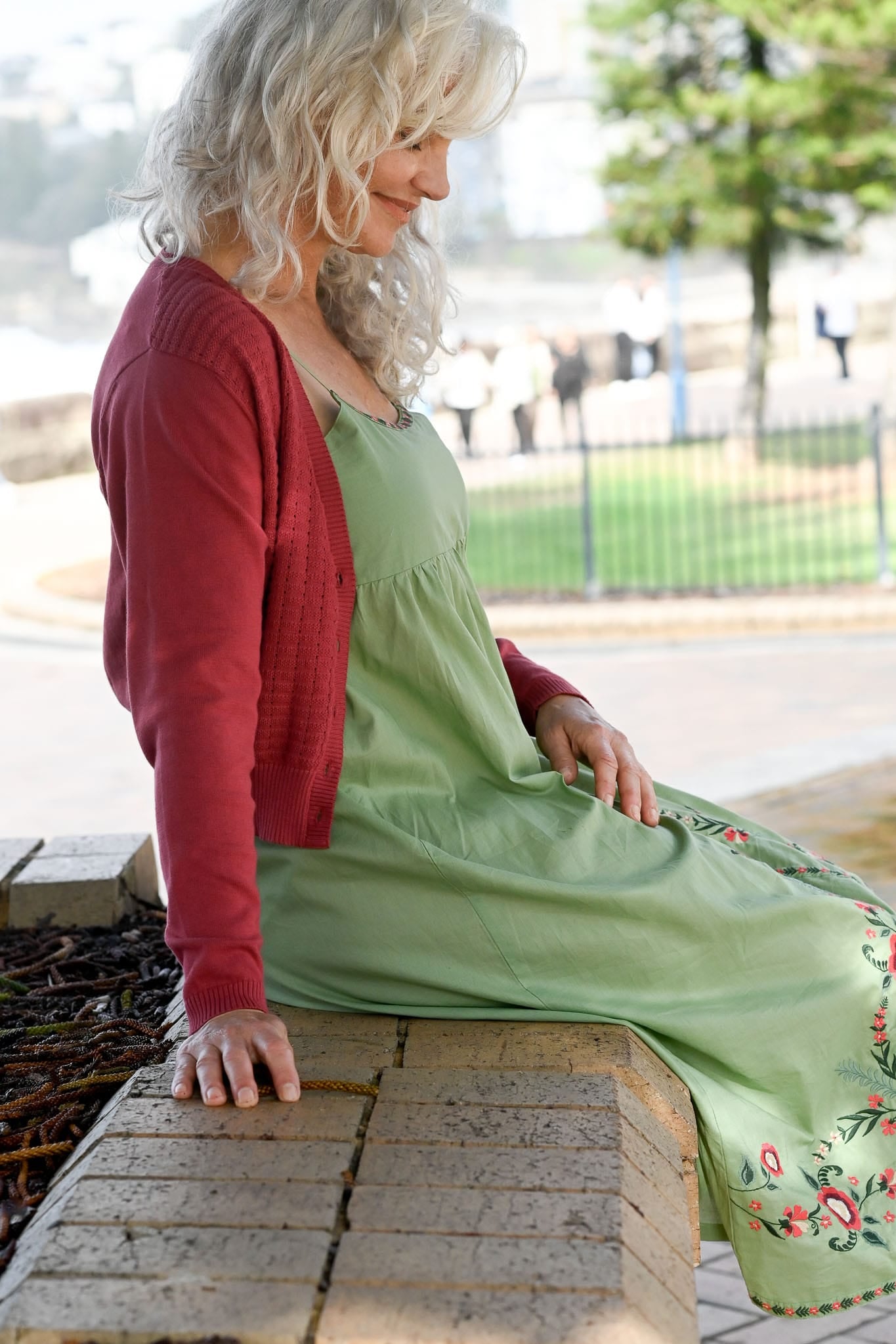 Juliet Dress Mineral Green