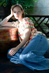 ollie denim pants and etta top florabelle