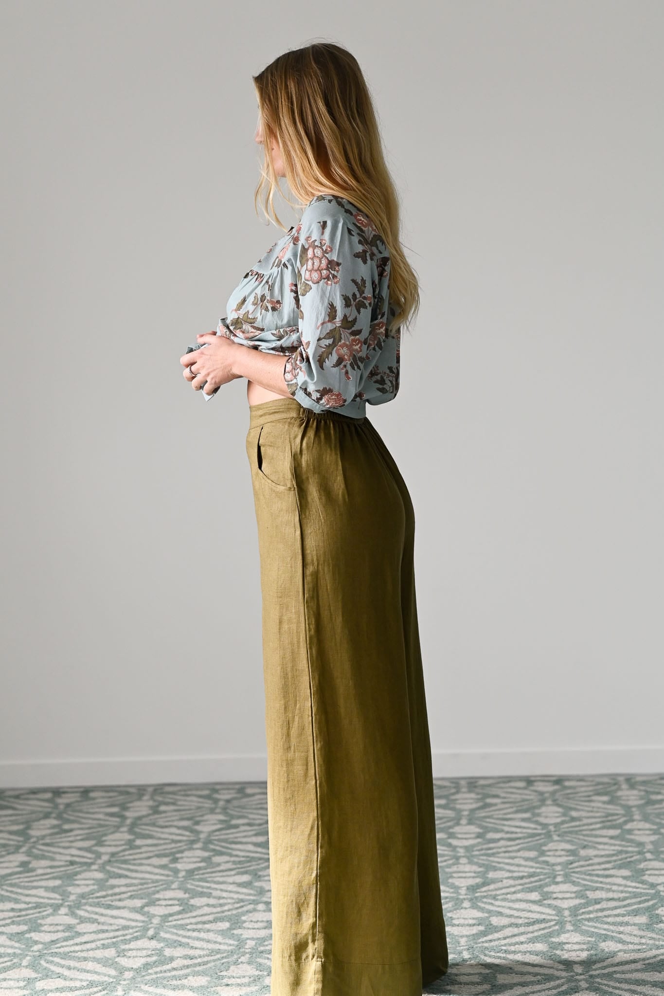 Ollie Pant Fir Green