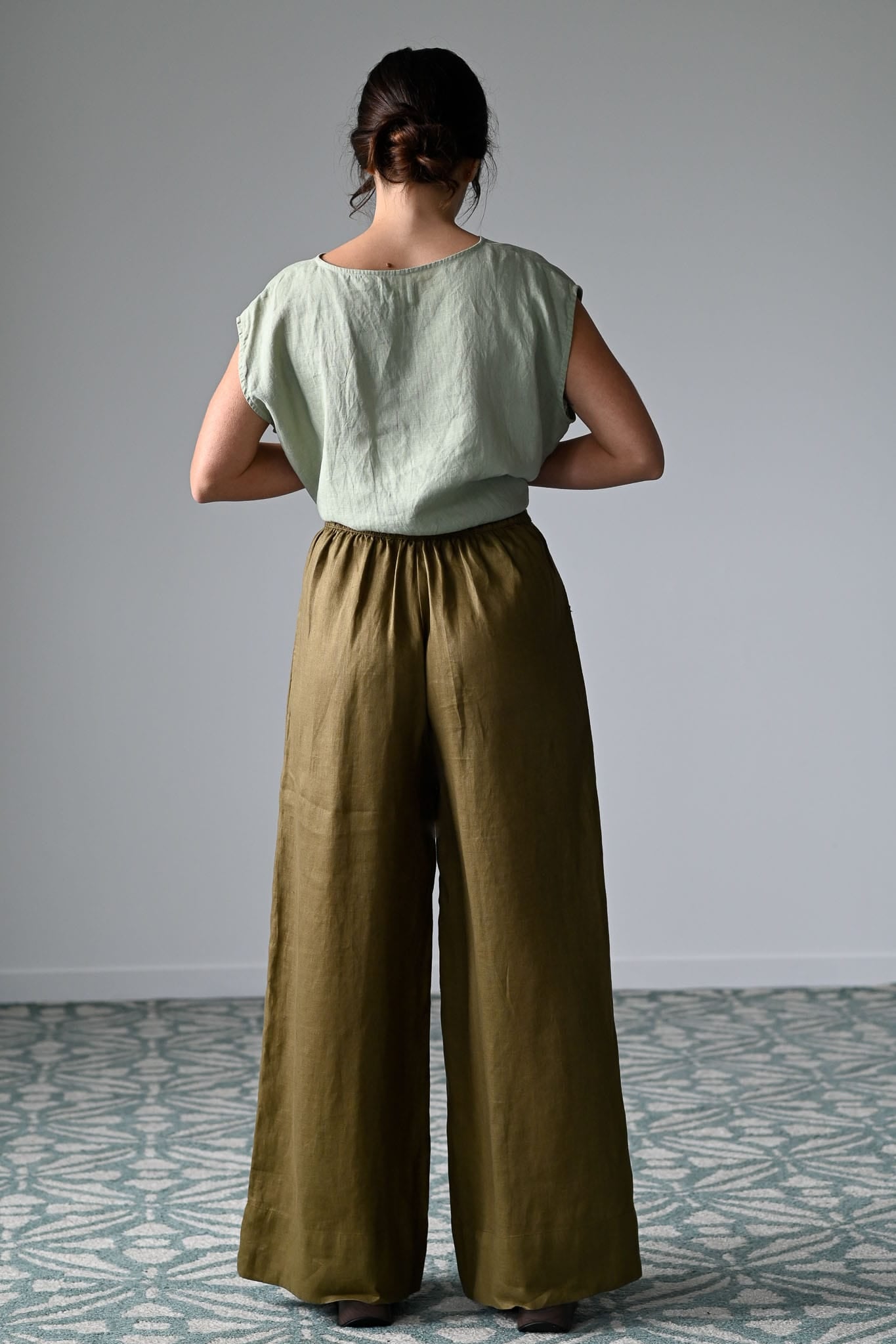 Ollie Pant Fir Green