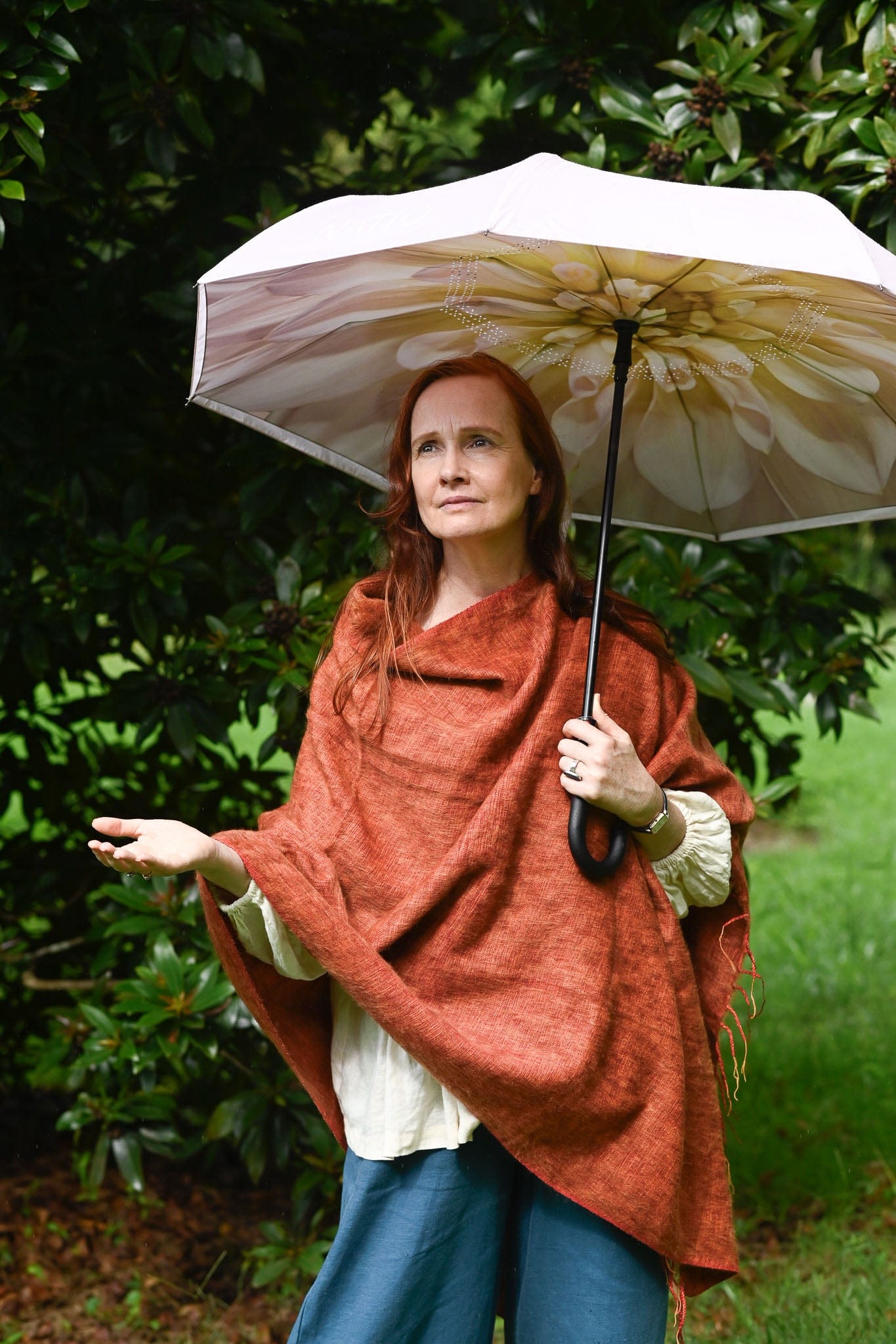 Poncho Terracotta