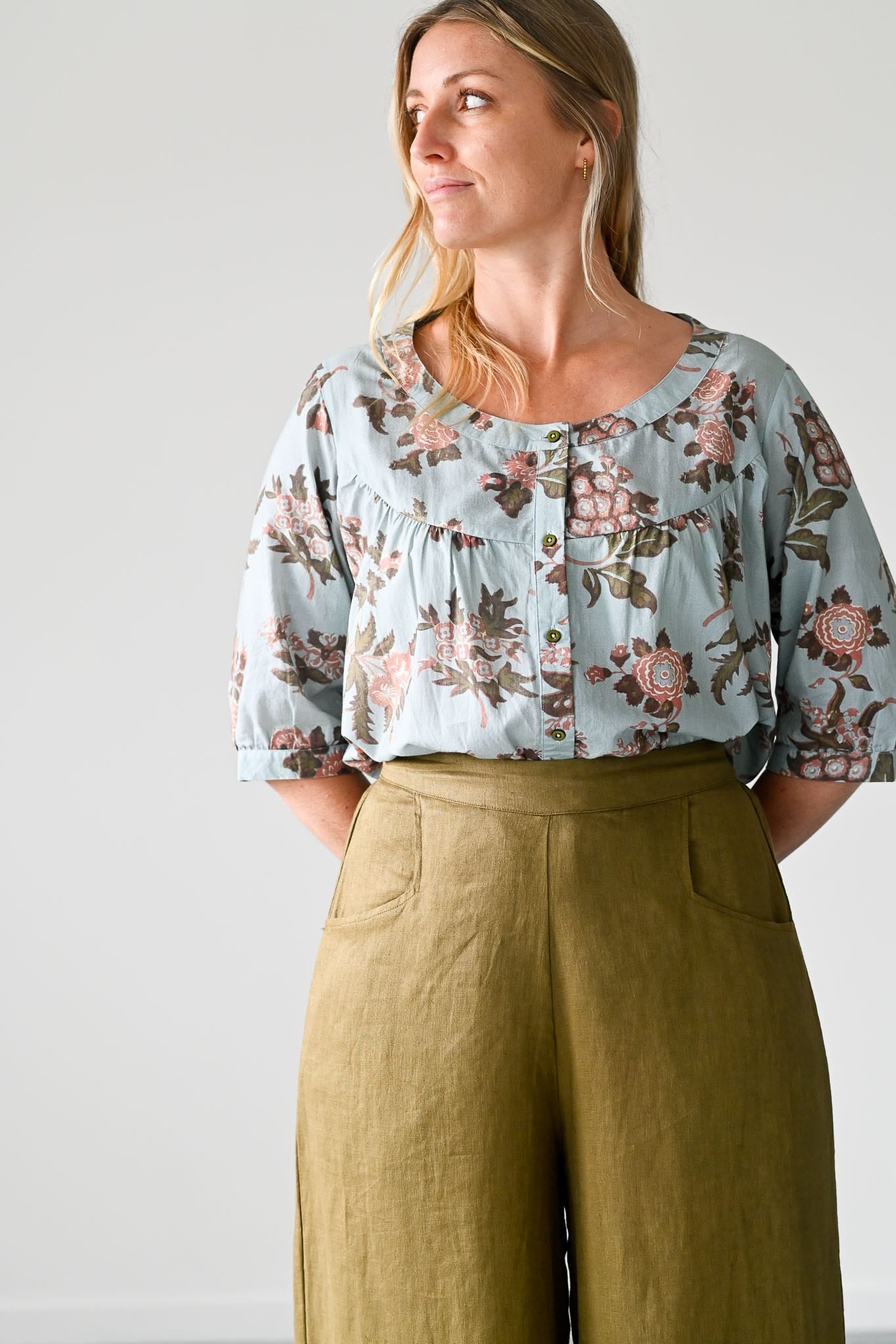Ollie Pant Fir Green