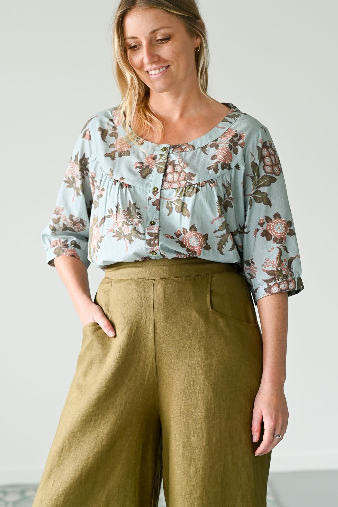 Ollie Pant Fir Green