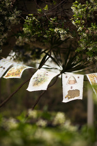 Precious Bees Garland with Beehive Design