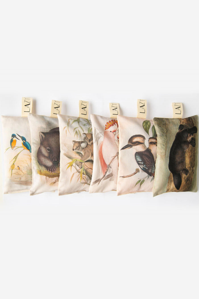 Scented sachet pillows with Australian animal designs