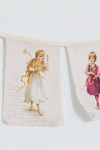 Lily banner illustration