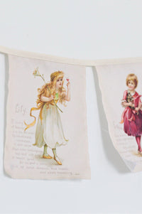 Lily banner illustration